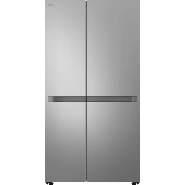 LG Side by side Refrigerator - 664 Liters - 2 Doors - Inverter - No Frost - Silver - GCB257KLJW