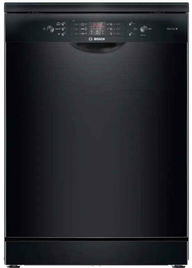Bosch dishwasher 14 place settings SMS46NB20V digital - black