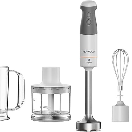 خلاط يدوي Kenwood HBM40.306WH Triblade XL، 850 واط - أبيض 
