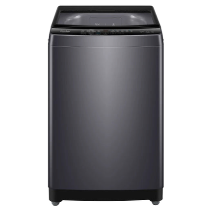 Haier Top Load Washing Machine - 10kg - 8 Programs - Digital Display - Dark Silver HWM100/316S8