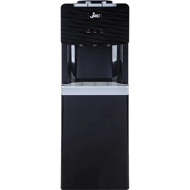 Jac Water Dispenser, 3 Taps (Cold + Hot + Normal), Top Loading, Black, NGWD-C331B