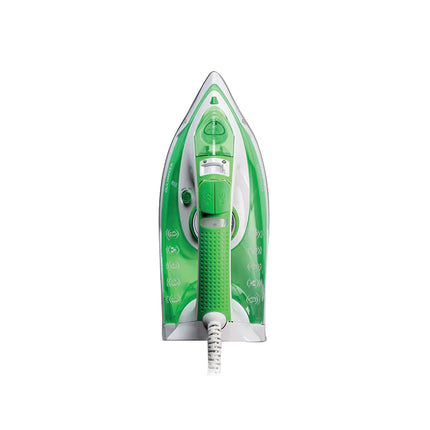 Kenwood 30 Reviews 2600W 350 ml Steam Iron, Ceramic Sole Panel, Environmental Function, 45/140g Steam Power, Anti-Distillation, Stp70.000W White/Green - (International Warranty)
