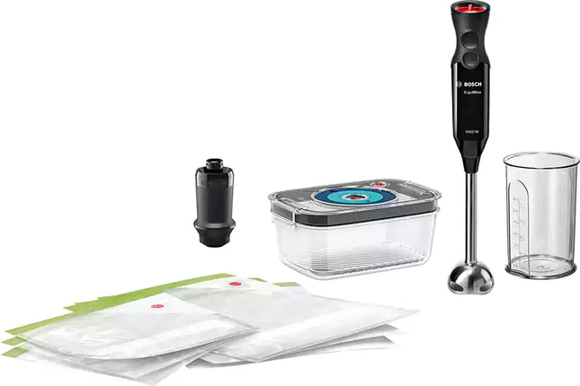 Bosch Ergomix 1000W 2-in-1 Hand Blender MS6CB61V1 Turbo - Black