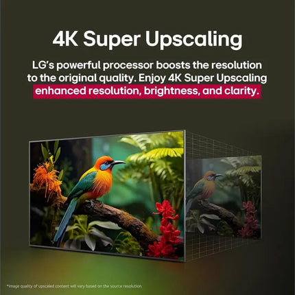 تلفزيون ال جي الذكي 65 بوصة، 4K UHD QNED مع جهاز استقبال مدمج - 65QNED70A6A 