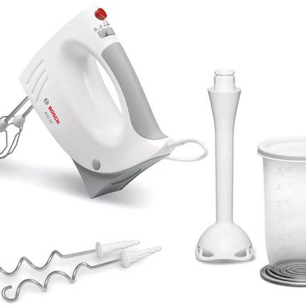 Bosch egg Mixer, 450 Watt, 5 Speeds, White, MFQ3540