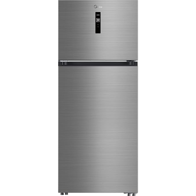 Midea Refrigerator 449L 2D TMF MDRT645MTE06E Inverter Quattro, No Frost, Cooling Box, Multi-Air Flow, Active-C Fresh, Humidity Contro Silver