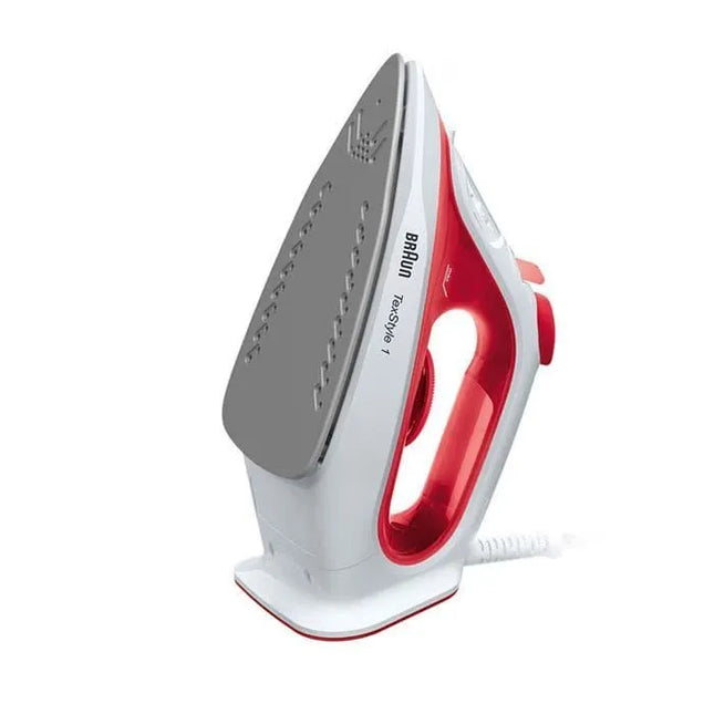 مكواة بخار براون TexStyle 1، بقوة 1900 وات، احمر وابيض - SI 1019


