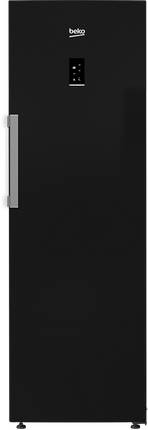 Beko No Frost Upright Freezer, 8 Drawers, Digital Display, Black, B3RFNE314ZXPEB1