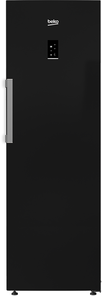 Beko No Frost Upright Freezer, 8 Drawers, Digital Display, Black, B3RFNE314ZXPEB1