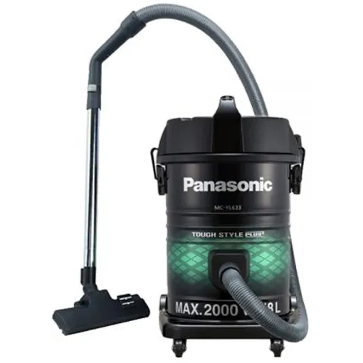 Panasonic Drum Vacuum Cleaner 2000W 18L MC-YL633 - Malaysia - Black