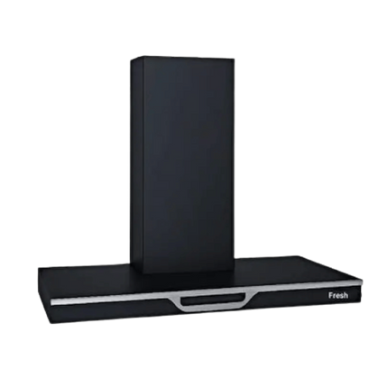 Fresh T-shaped cooker hood, Modena, black, HG04