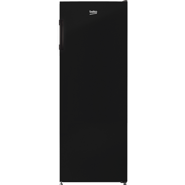 Beko Vertical Deep Freezer - 168 Liter - 5 Drawers - Single Door - Anti-Frost - Black - RFNM200E20B NF