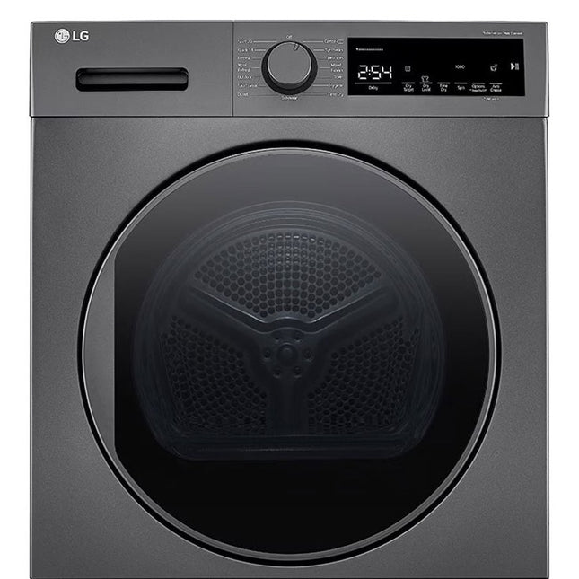 LG Heat Pump Dryer 8kg Dark Silver RH80T2SP7RM