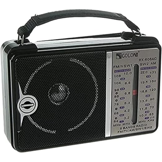 Jolon Sonaki Radio - 4 Bands - Black- RX 606