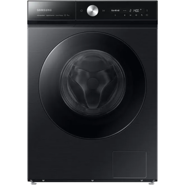 Samsung Washing Machine 11kg Full Automatic Front Load 1400 RPM WW11B1944DGBAS - Digital Inverter & Steam - Black