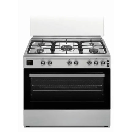بوتاجاز سيمفر 60*90 سم 5 شعلات ساباف حديد زهر أمان مع مروحة FS9060SGI-02 