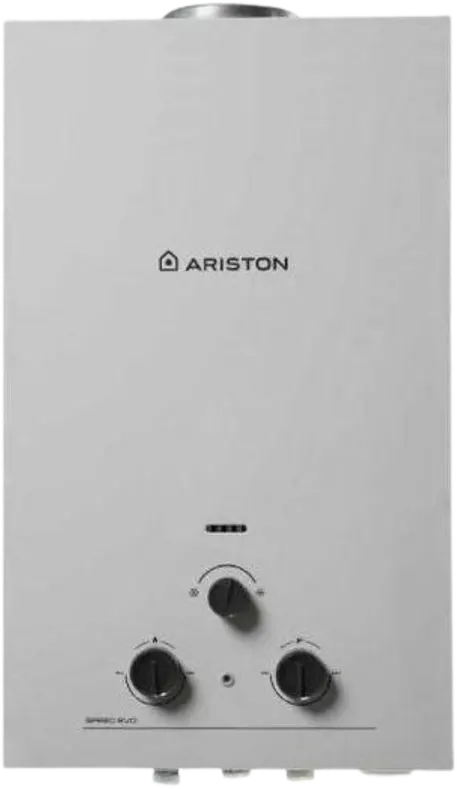 Ariston Gas Water Heater 10L Natural Gas With Flue SPEED EVO 10 NG ADPT - White