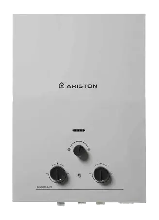 Ariston Gas Water Heater 6L Natural Gas Without Flue SPEED EVO 6 NG ADPT - White