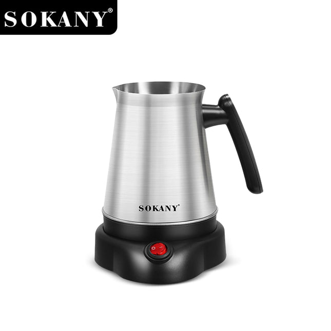Sokany Electric Coffee Pot Stainless Steel 800ml 600W SK-09044