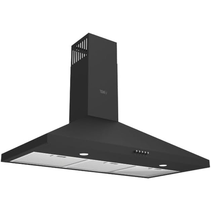 TEVA Pyramid Hood 90 Cm Suction Power 850 M3/h D004.90-850- BLACK