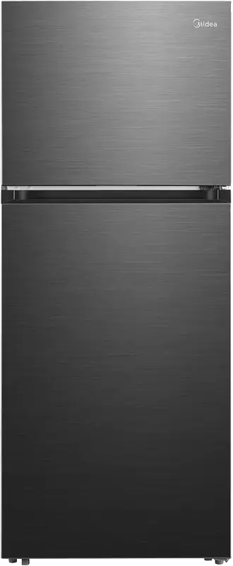 Midea No Frost Refrigerator, 411 Liters, 2 Doors, Electronic Control, Super Cooling, Black, MDRT580MTN45D- inverter