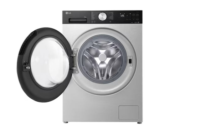 غسالة إل جي 10 كجم ذات تعبئة أمامية مع تقنية AIDD وواي فاي -F4X5RYG23