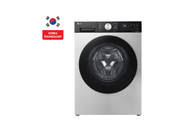 غسالة إل جي 10 كجم ذات تعبئة أمامية مع تقنية AIDD وواي فاي -F4X5RYG23