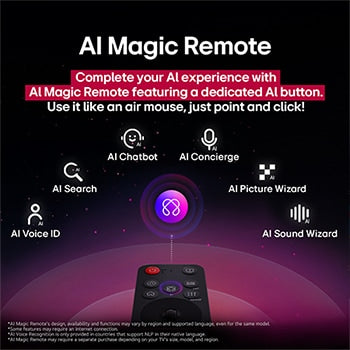 تلفزيون LG UHD AI UA85 43 بوصة