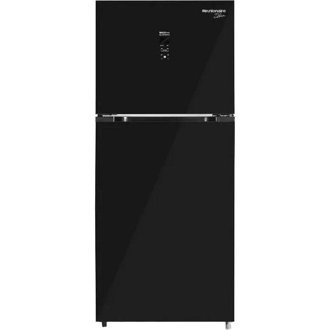 Unionaire Refrigerator URN-600LBG1A-DTHRI No Frost 440L Glass Door Touch Digital Control - Black