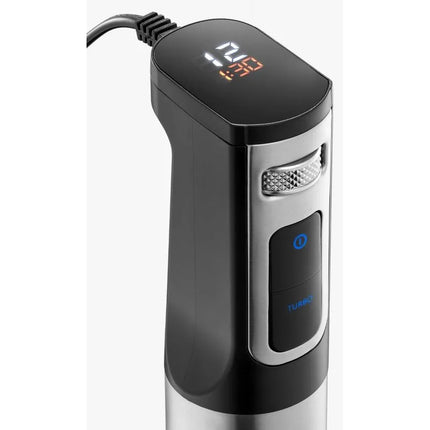 خلاط يدوي يونيفرسال 1100 واط 12 سرعة ذراع من الستانلس ستيل أسود * فضي HB718-12-SP-4X1 