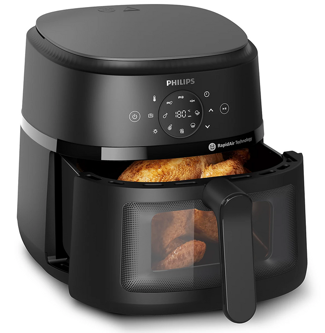 Philips Air Fryer 6.2L 1700W Digital with Window NA230-00 - Black