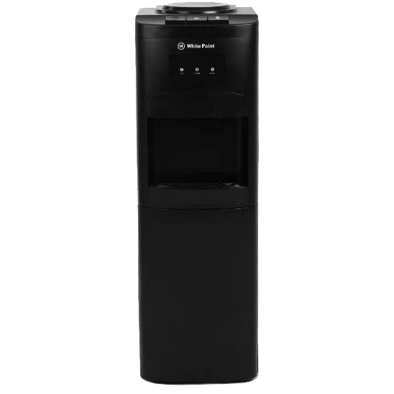 White Point 3 Tap Water Dispenser WPWD1316CBL (Cold - Hot - Lukewarm), Top Load with Storage - Black