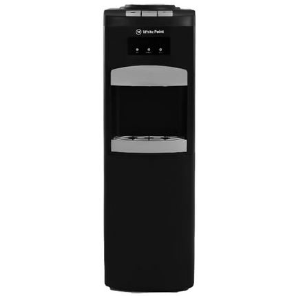 White Point 3 Tap Water Dispenser WPWD1316FBL (Hot + Cold + Room Temperature), Top Loading with Refrigerator - Black