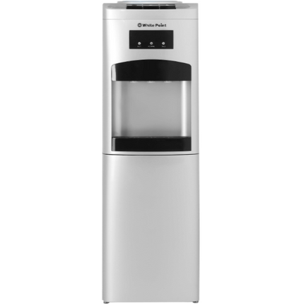 White Point 3-Tap Water Dispenser WPWD1316FSL (Hot + Cold + Room Temperature), Top Loading with Refrigerator - Silver