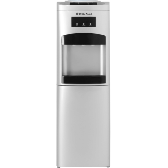 White Point 3-Tap Water Dispenser WPWD1316FSL (Hot + Cold + Room Temperature), Top Loading with Refrigerator - Silver