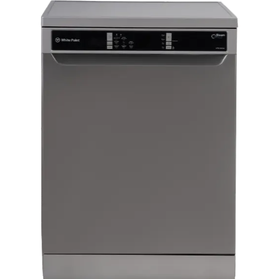 White Point dishwasher 14 place settings WPD148HDS digital - silver