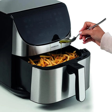 Kenwood HEALTHY FRYER 7L 1800W HFM80.000SS - Silver International Warranty)