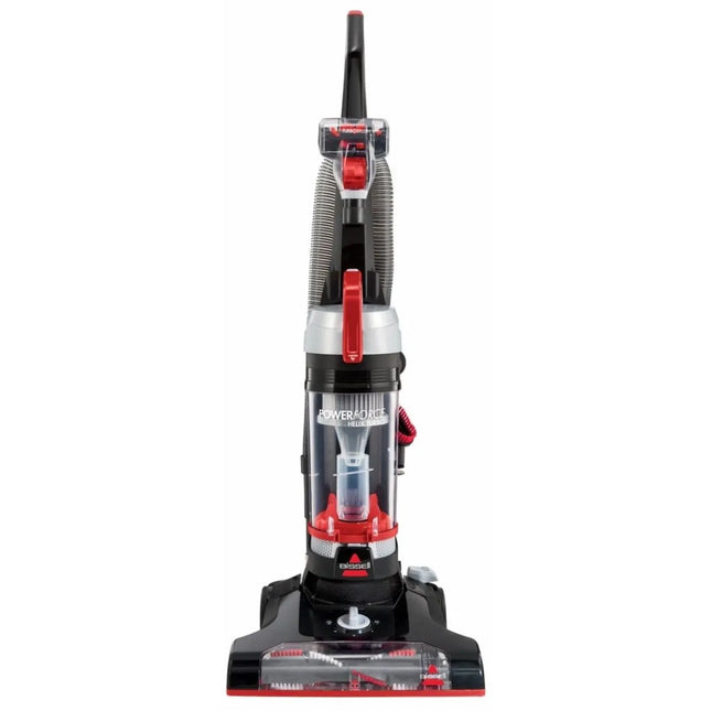 Bissell POWERFORCE HELIX TURBO Bagless Stick Vacuum Cleaner, 1100 Watt, Black Red - 2110E ( International Warranty )