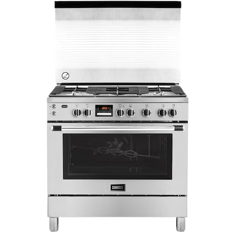 Zanussi TasteMax 5 Burner Gas Cooker with Gas Oven Hob ZCG92686XA