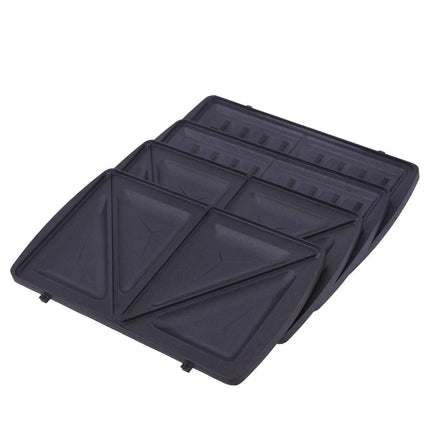 Kenwood Sandwich Maker 3 in 1, Steel/Black, SMM01.AOBK (International Warranty)